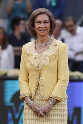 Tennis, Madrid Open, Siegerehrung durch Königin Sofia