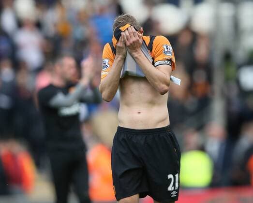 Fußball, England, Premier League, Hull City FC ist abgestiegen