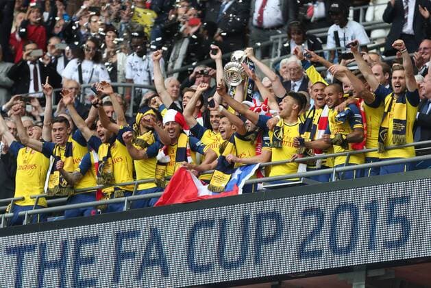 Fußball, England, FA Cup Finale, FC Arsenal gewinnt den FA Cup
