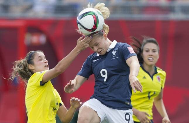 Fußball, Damen WM in Kanada, Kolumbien - Frankreich