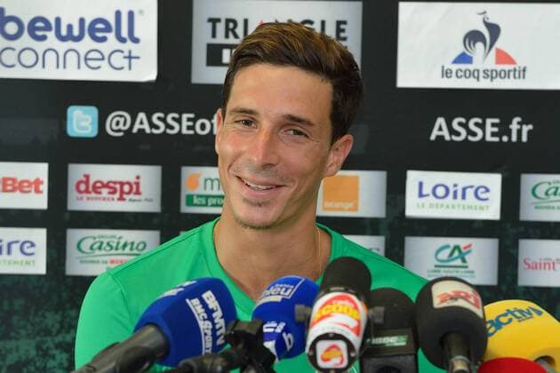 Fußball, Frankreich, PK Neuzugang Vincent Pajot bei AS St. Etienne