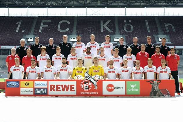 Fußball, 1. FC Köln - Porträttermin