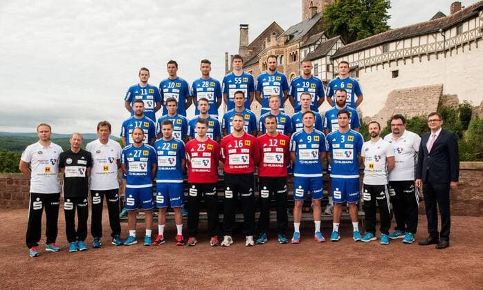 Handball, Herren, Porträttermin ThSV Eisenach