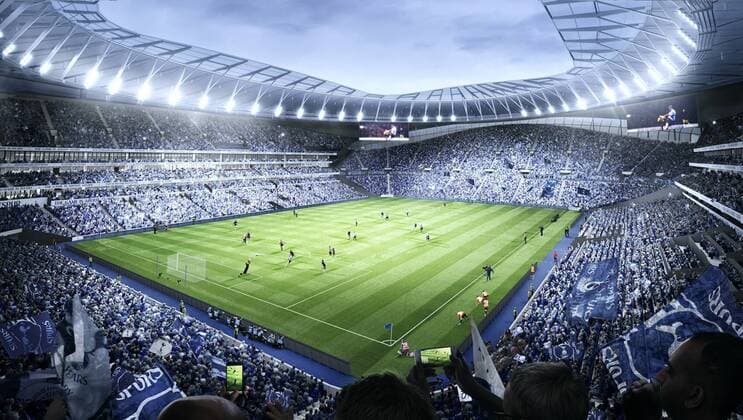 Fußball, England, Tottenham plant neues Stadion