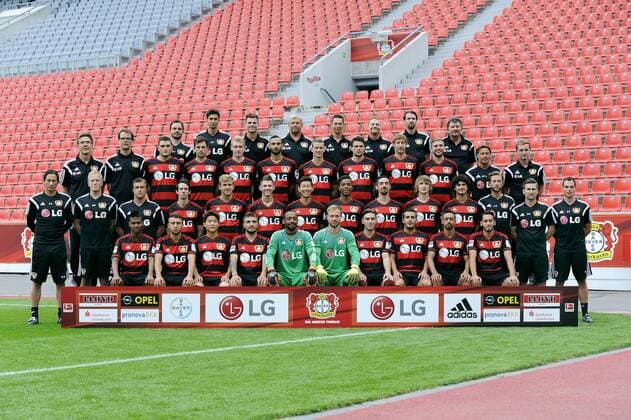 Fußball, 1. BL, Bayer 04 Leverkusen Porträttermin