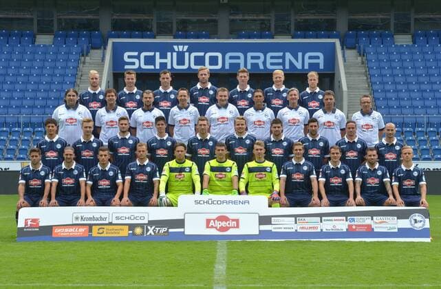 Fußball, 2. BL, Porträttermin Arminia Bielefeld