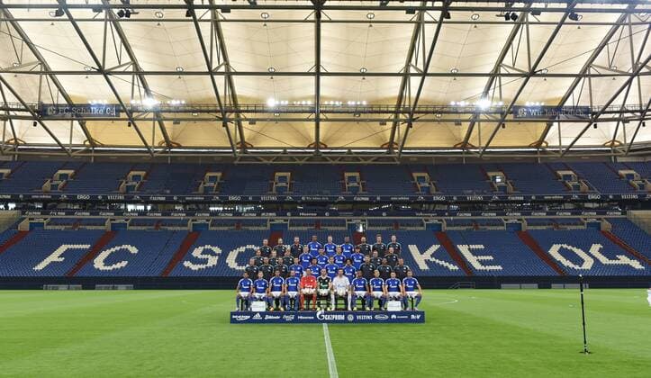 Fußball, 1. BL, Porträttermin FC Schalke 04