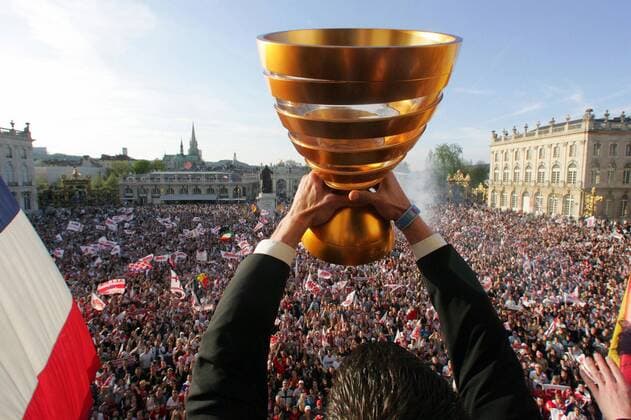 Fußball, Frankreich, Coupe de France, AS Nancy Lorraine gewinnt den französischen Ligapokal