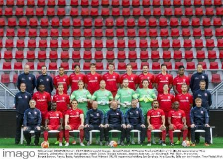 Fußball, FC Twente Enschede Porträttermin