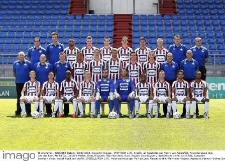 Fußball, Willem II Tilburg Porträttermin