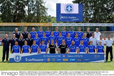 Fußball, 1. BL, SV Darmstadt 98 Porträttermin