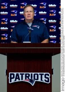 American Football, NFL, Training und PK New England Patriots
