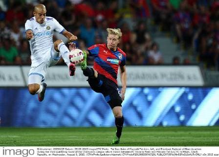 Fußball, Champions League Qualifikation, Viktoria Pilsen - Maccabi Tel Aviv