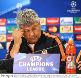 Fußball, Champions League Playoff, PK Mircea Lucescu von Schachtjor Donetsk