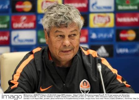 Fußball, Champions League Playoff, PK Mircea Lucescu von Schachtjor Donetsk