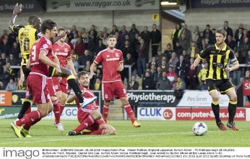 Fußball, England Ligapokal, Burton Albion - FC Middlesbrough