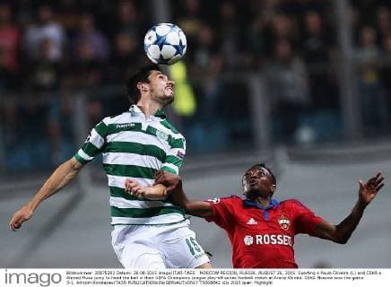 Fußball, Champions League Playoff, ZSKA Moskau - Sporting Lissabon