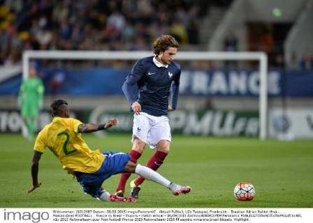 Fußball, U21 Testspiel, Frankreich - Brasilien