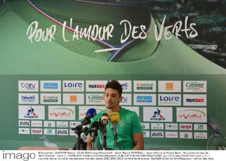 Fußball, Frankreich, PK Saint Etienne