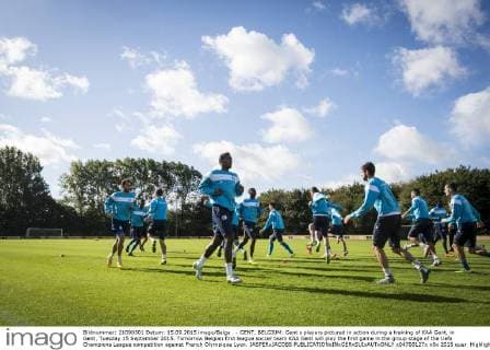 Fußball, Champions League, Training KAA Gent