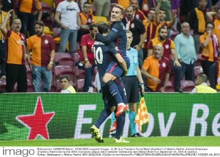 Fußball, Champions League, Galatasaray Istanbul - Atletico Madrid