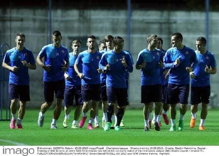 Fußball, Champions League, Training GNK Dinamo Zagreb