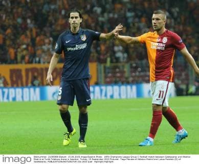 Fußball, Champions League, Galatasaray Istanbul: Lukas Podolski