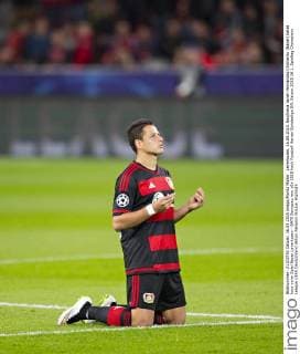 Fußball, Champions League, Bayer Leverkusen mit dem Glauben zum Sieg