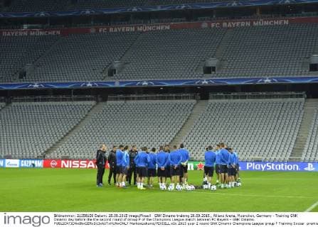 Fußball, Champions League, Training Dinamo Zagreb