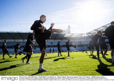Fußball, Champions League, Malmö FF Training
