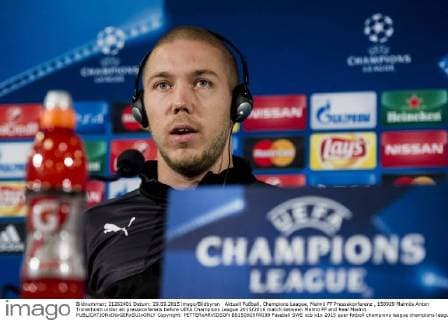 Fußball, Champions League, Malmö FF Pressekonferenz