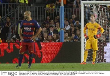 Fußball, Champions League, FC Barcelona - Bayer 04 Leverkusen
