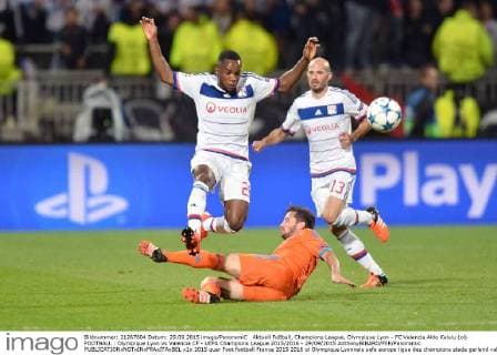 Fußball, Champions League, Olympique Lyon - FC Valencia