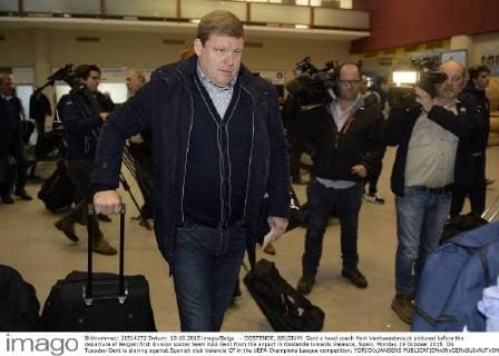 Fußball, Champions League, Abflug KAA Gent nach Valencia