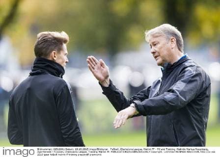 Fußball, Champions League, Malmö FF - PK und Training