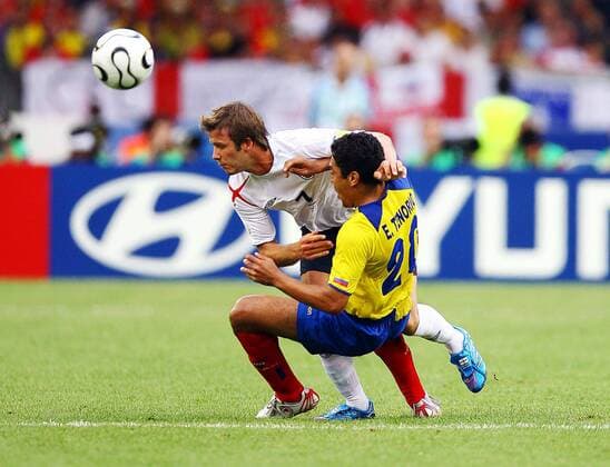 Fußball, WM 2006, Achtelfinale, England - Ecuador 1:0