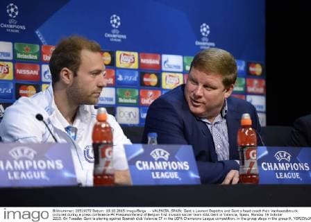 Fußball, Champions League, PK KAA Gent