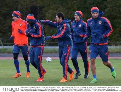 Fußball, Champions League, Training ZSKA Moskau