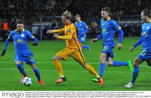 Fußball, Champions League, BATE Borisov - FC Barcelona