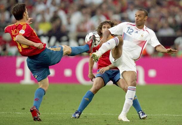 Fußball, WM 2006, Achtelfinale, Spanien - Frankreich 1:3