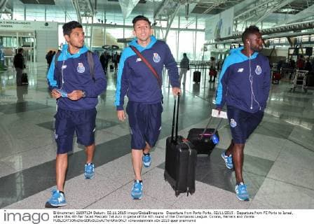 Fußball, Champions League, Abflug FC Porto nach Tel Aviv