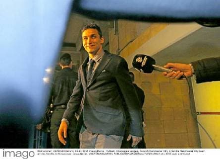 Fußball, Champions League, Ankunft Manchester City in Sevilla