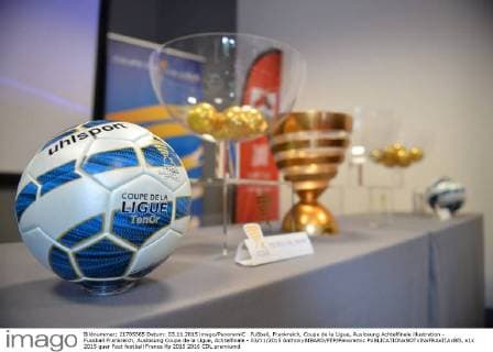 Fußball, Frankreich, Coupe de la Ligue, Auslosung Achtelfinale