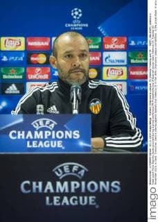 Fußball, Champions League, FC Valencia Training und PK