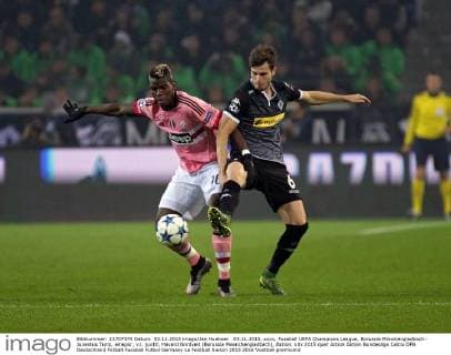 Fußball, Champions League, Borussia Mönchengladbach - Juventus Turin