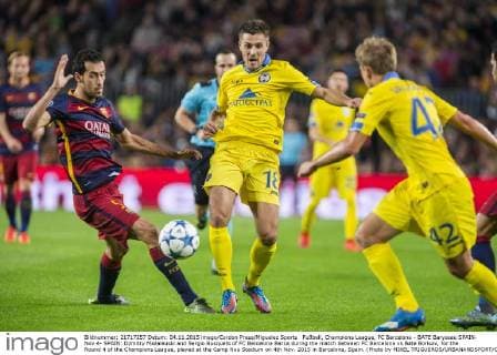 Fußball, Champions League, FC Barcelona - BATE Baryssau
