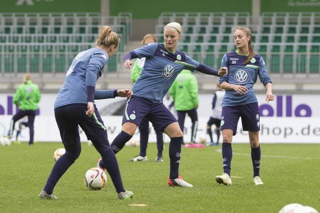 Fußball, Damen Champions League, VfL Wolfsburg Training