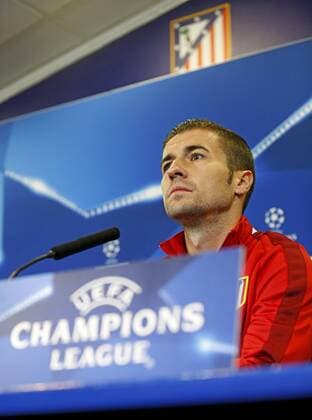 Fußball, Champions League, Atletico Madrid Pressekonferenz