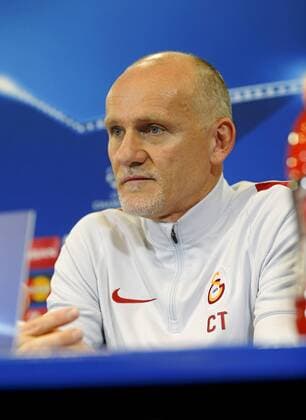 Fußball, Champions League, Galatasaray Istanbul Pressekonferenz