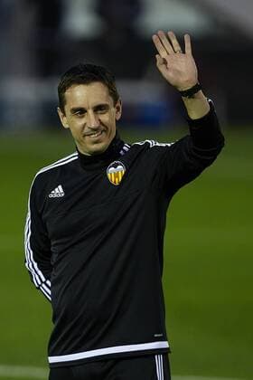 Fußball, Champions League, Neville Brüder - Training FC Valencia